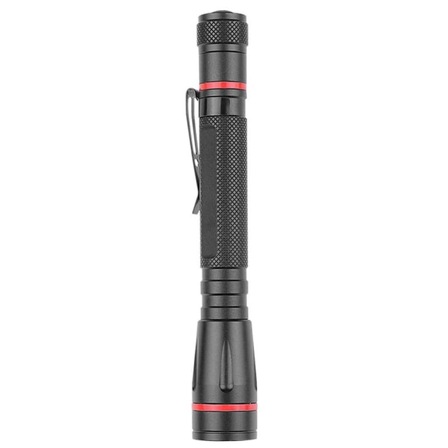 Linterna LED XPE Zoom telescópico 200LM Mini antorcha 3 modos IPX4 a prueba de agua