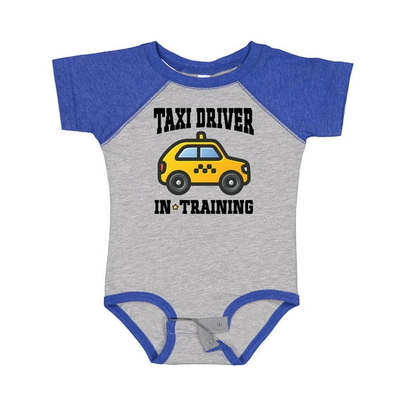 Inktastic Taxi Driver in Training Boys or Girls Baby Bodysuit
