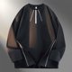 thumbnail image 1 of pstuiky manga larga de hombre, Blusas/camisas casuales de moda para hombre, de color liso, de manga larga, cuello redondo y cremallera Tops de talla grande para hombre l, 1 of 8