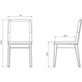 thumbnail image 5 of Manhattan Comfort Chaise d'Appoint Catherine Rembourrée en Gris, 5 of 5