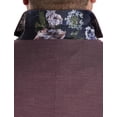 thumbnail image 4 of Synrgy by DXL Men's Big and Tall Textured Sport Coat Burgundy 2XL, 4 of 8