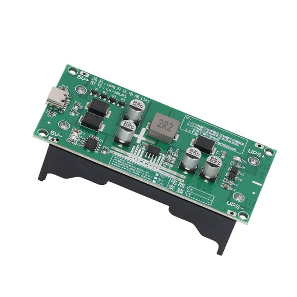 Lithium Battery UPS Boost Charger Module with Dual Power Supply Switching, LED Indicator for Uninterrupted Power Supply