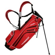 Prosimmon Golf DRK 7 Lightweight Golf Stand Bag with Dual Straps Red/White
