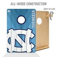 thumbnail image 6 of YouTheFan NCAA North Carolina Tar Heels 2' x 3' Cornhole Game, 6 of 6