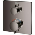 thumbnail image 2 of Grohe Grohtherm 241112430 Dual Function 2-Handle Thermostatic Valve Trim in Matte Black, 2 of 7