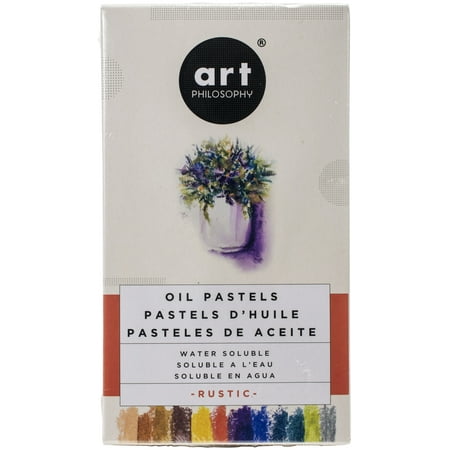 Prima Art Philosophy Water Soluble Oil Pastels 12/Pkg-Rustic
