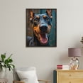 thumbnail image 4 of Paint by Numbers Kit for Adults, Dog Happy Closeup Smile Playful Paint by Numbers, Easy Paint by Numbers Kit for Adults Beginner, DIY Adult Paint by Number Kits on Canvas, Home Decor, 4 of 7