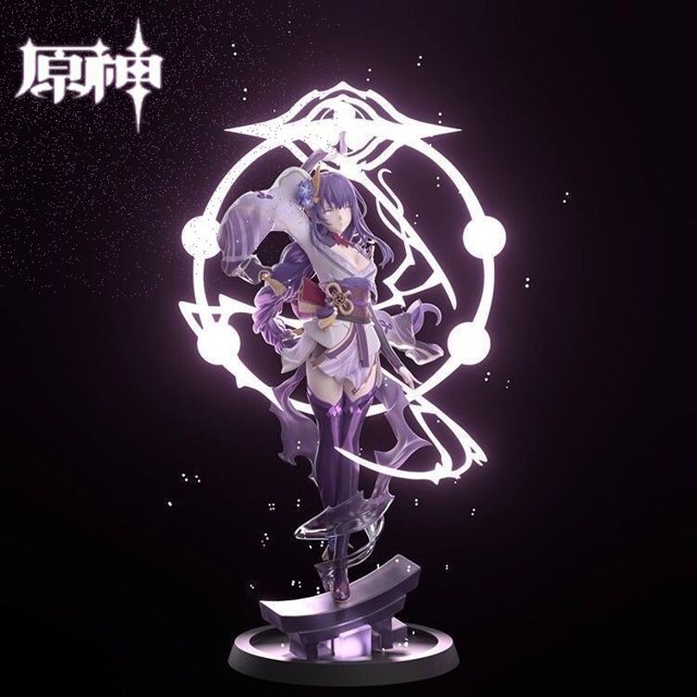 Figura DE ACCIÓN DE Genshin Impact Klee, Caballero Hibana, Paimon de impacto, modelo de colección, regalo Gong Bohan LED