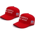thumbnail image 2 of Sombrero MAGA Make America Great Again Hat, Keep America Great Hat, Donald Trump 2024 KAG Hat Gorra de béisbol con bandera de EE. UU., 2 of 4