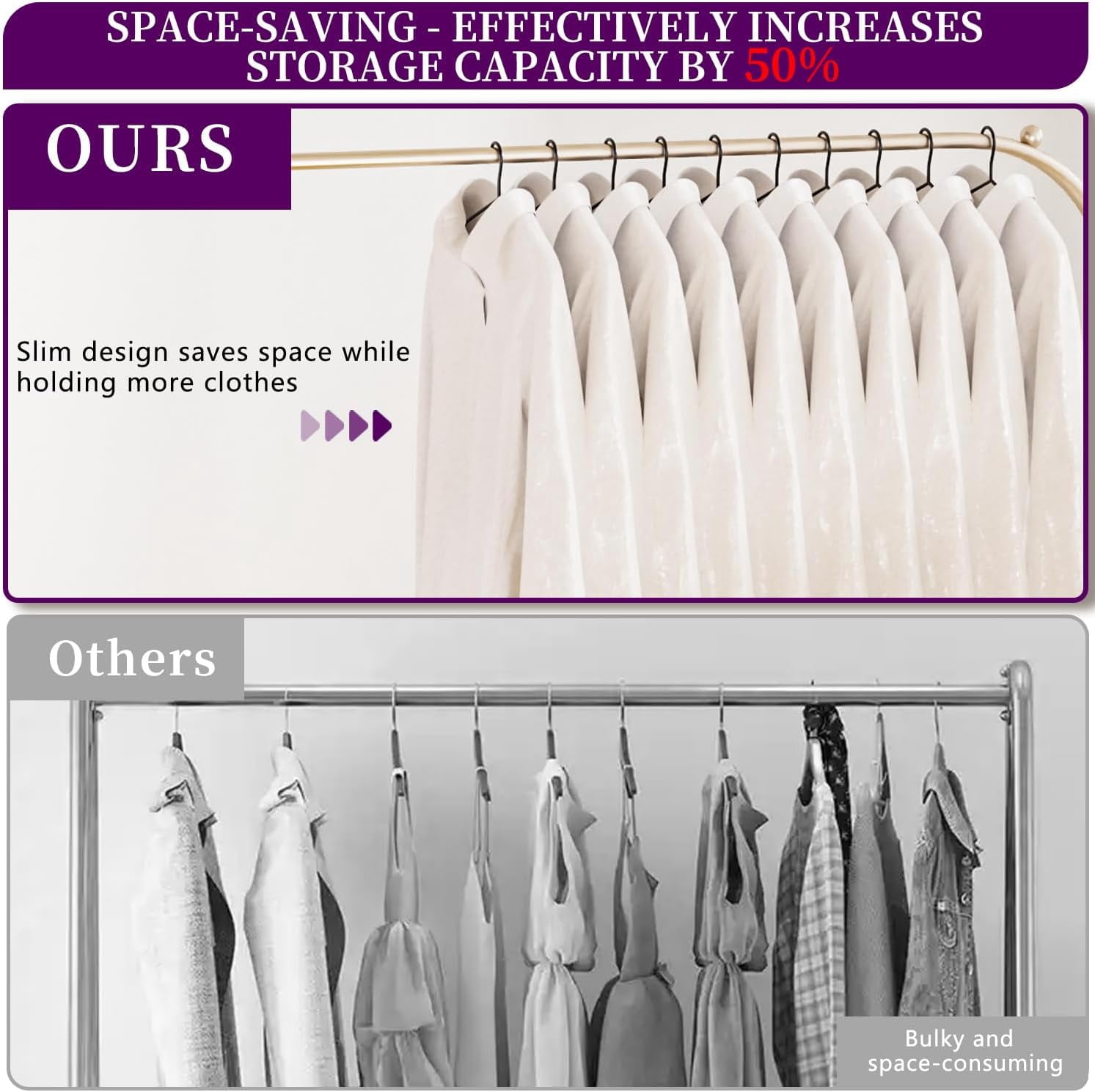 Heavy Duty Thickened and Reinforced Metal Hangers+5 Clothes Pins, Non-Slip Black Metal Hangers, Weight Capacity 50 lbs, Heavy Duty Hanger for Coats, Suits, Shirts, Dresses