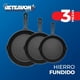 thumbnail image 5 of Set de 3 Sartenes de Hierro Fundido, 15cm, 20cm y 25cm, 5 of 7