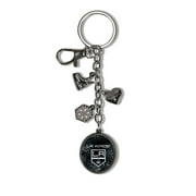 NHL LA Kings Sparo Charm Key Ring QGC6958