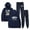 Navy, variant on Jey Uso Four Letters One Word Hoodies Jogger Pants Two Piece Sets Sweatshirts+Sweatpants Women Men's Set