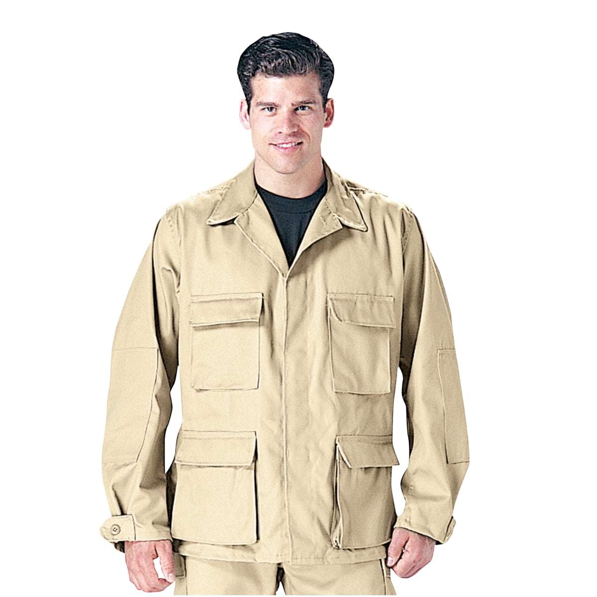 Rothco Khaki BDU shirts, military uniform shirts