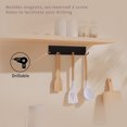 thumbnail image 2 of Magnetic Key Rack – No-Drill Magnetic Key Holder for Metal Surfaces, Multi-Purpose Organizer for Keys, Umbrellas & More – Ideal for Kitchens, Laundry Rooms, and Offices, 2 of 7