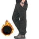 thumbnail image 3 of Qarigey Manténgase elegante pantalones cargo disponibles en varios colores y tamaños Pantalones cálidos de invierno Pantalones cálidos de Prendas para la parte inferior del cuerpo Negro XL, 3 of 6