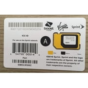 Sprint SIM Activation Kit - Read Description For Compatible Devices