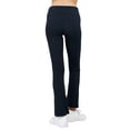 thumbnail image 3 of Women & Plus Workout Fitness Stretch Comfy Lounge Flare Slim Fit Yoga Pants, 3 of 3