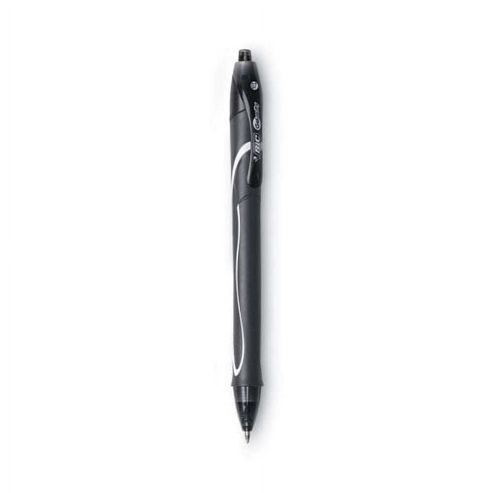 BIC Gel-Ocity Quick Dry Gel Pen, Retractable, Fine 0.7 mm, Three Assorted Ink Barrel Colors, Bundle of 5 Dozen