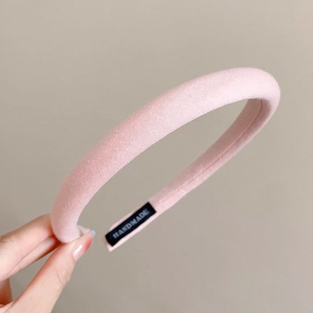 Diadema marrón de otoño e invierno para mujer, paquete de cabello con calavera alta, banda para el cabello a presión superior que combina con el tocado de horquilla para viajes al aire libre