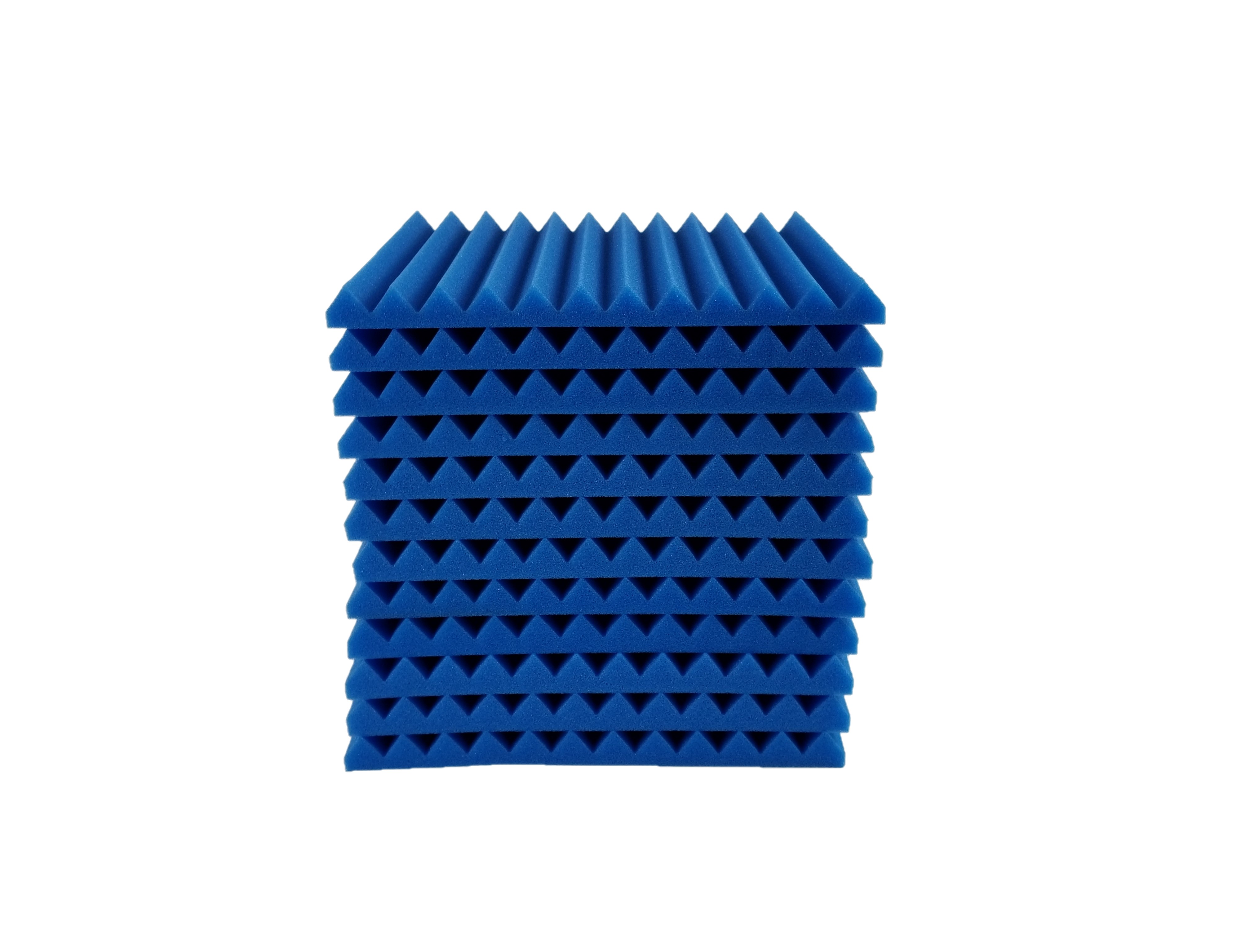 Bookishbunny 48 Packs Acoustic Foam Tiles Wall Record Studio Sound Proof 12 x 12 x 1 inch Panels