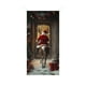 thumbnail image 2 of Christmas Door Cover Santa Claus Print Holiday Party Decoration Polyester Fabric Door Hanging for Home Indoor Outdoor Festive Decor, 2 of 6