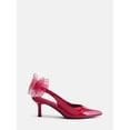 thumbnail image 2 of No Boundaries Women's Slingback Bow Heels, 2 of 6