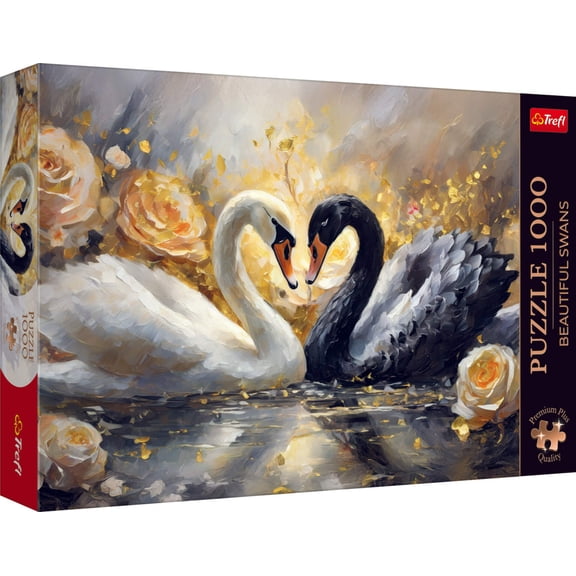Trefl Premium Plus Beautiful Swans 1000 Piece Puzzle
