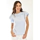 thumbnail image 1 of Blusa detalle de perlas Roman Fashion /Juvenil, 39209 (Azul claro) azul cielo M, 1 of 6