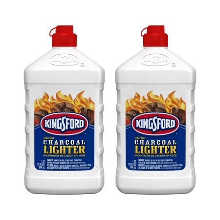 Kingsford Odorless Charcoal Lighter Fluid, 32oz (Pack of 2)