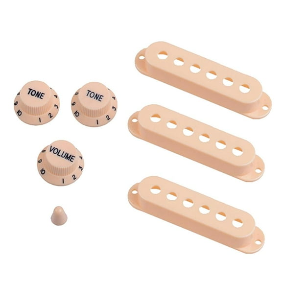 Cubiertas de bobina simple Sunnimix para Guitarras Eléctricas amarillo