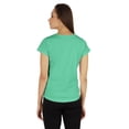 thumbnail image 4 of Inkmeso T-Shirt à Manches Courtes Uni pour Femmes Coupe Régulière Décontractée T-shirts Basiques Doux, 4 of 7