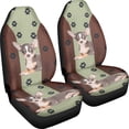 thumbnail image 3 of Xoenoiee Chihuahua Dog Paws Print Car Seat Cover Auto Seats Covers for Front Seat, 2 Piece Driver Seat Protector Auto Seat Covers Universal Fit for Car Truck/SUV/Vans, 3 of 6