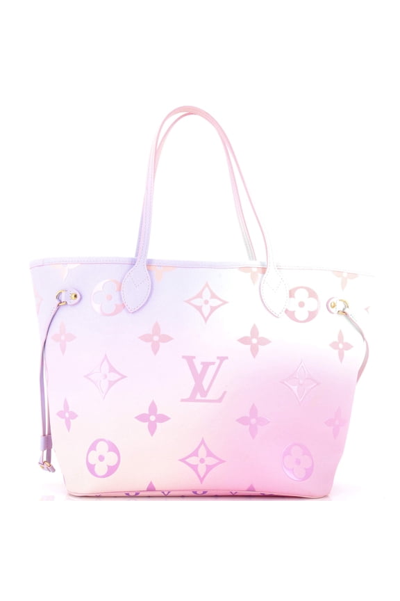 Pre-Owned Neverfull NM Tote Spring in the City Monogram Giant Canvas MM By Rebag