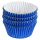 thumbnail image 1 of Forros de Cupcake de Papel de Aluminio Metálico para Hornear Cupcakes, 100Pcs Forros para Muffins, Azul, 1 of 6