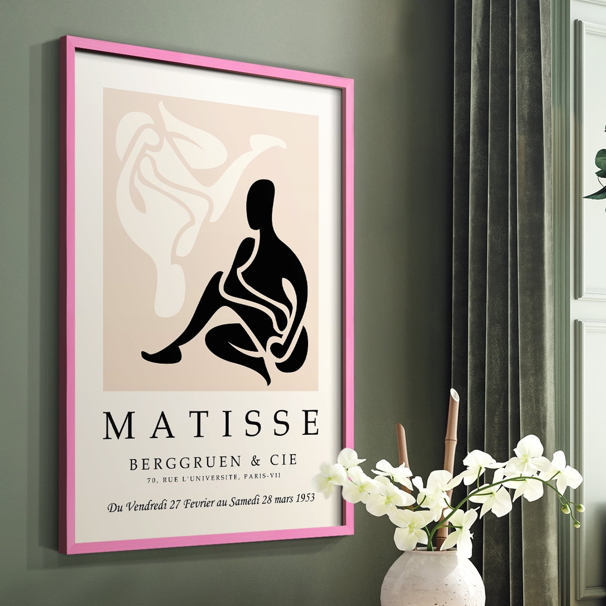 Matisse XLV Framed Print - Solid Wood