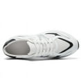 thumbnail image 4 of CMR CHAMARIPA Men's Elevator Sneakers - White Mesh Sneakers That Make You Taller 8CM / 3.15 Inches, 4 of 10