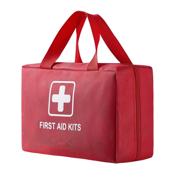 Large 500-Piece Emergency First Aid Kit in Durable 600D Nylon Bag for Home,Car,Travel,and Outdoor Safety