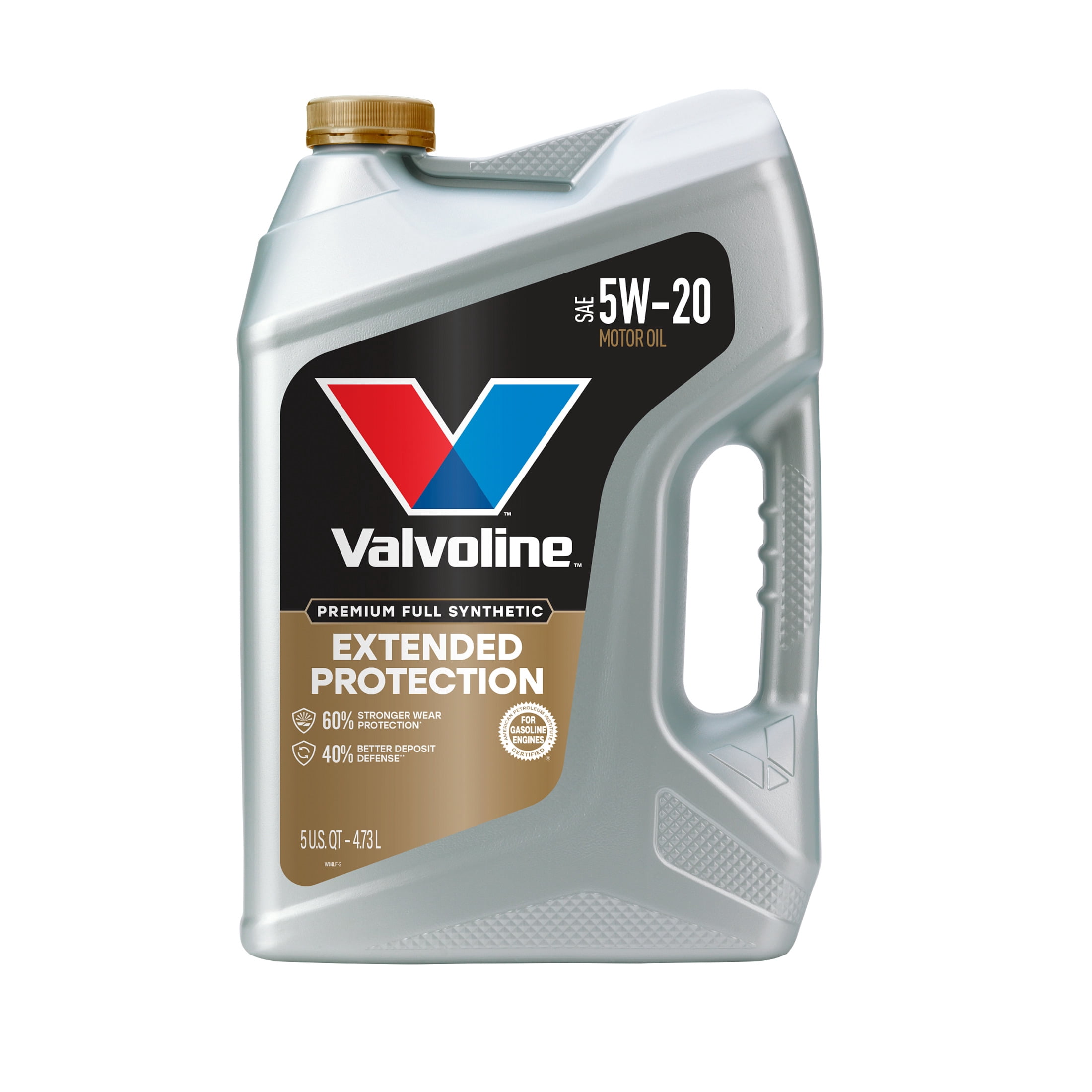 (2 pack) Valvoline Extended Protection Premium Full Synthetic 5W-20 Motor Oil 5 Quart
