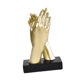 thumbnail image 5 of Estatua de gestos de mano ESCULTURA MODERNA SELECHA de AVISO DEL REFECTO DEL HOMBRE de LA MANO Decoración de escritorio para la estantería del porche 1 par de manos, 5 of 8