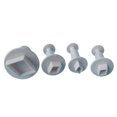 thumbnail image 1 of 4pcs Single Rhombus Pattern Plastic biscuit cuttersgeometric cookie Biscuits Cutting Dies Spring Cake Baking Utensils Molds Mould, 1 of 1