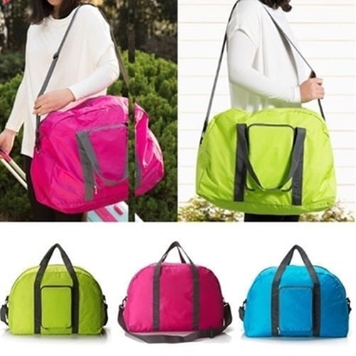 Newpee Unisex Durable Foldable Nylon Duffle Bag Travel Luggage Tote Bag Shoulder Bag by 9.55