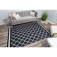 thumbnail image 3 of Harley HD10A Imperial Onyx Ivory Transitional Vintage Black Area Rug, 8'0"X10'0", 3 of 6