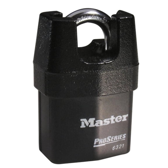 Master Lock 2-1/8In (54Mm) Wide Proseries Shrouded Laminated Steel Rekeyable Pin Tumbler Padlock Keyed Alike