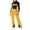 Yellow, variant on Krdevn Girls Insulated Ski Bib Overalls Waterproof Snow Pants for Toddler Kids Outdoor Winter Play Cold Weather Windproof Thermal Overalls,4-5 Years