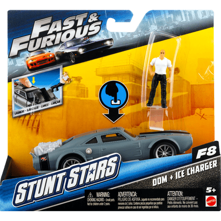 Fast & Furious Stunt Stars Dom & Ice Charger Vehicle