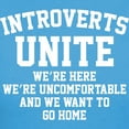 thumbnail image 3 of CafePress - Introverts Unite Women's Dark T Shirt - Women's Traditional Fit Dark T-Shirt, 3 of 4