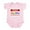 Petal Pink, variant on CafePress - Squishy Infant Creeper - Baby Light Bodysuit, Size Newborn - 24 Months
