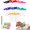 14pcs, variant on Self Sealing Medicine Bags, 3"x3" Water-Resistant Zipper Design Pill Pouches for Travel, Storage for Medicine, Necklaces, Rings & Small Items