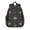Eye and Star, variant on Skull and Bow Gothic Pattern Backpack for School, Cute School Bag with Adjustable Shoulder Straps and Padded Back, 15"x11.42"x5.5"